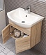 Vigo Мебель для ванной Wing 600-2-0 подвесная дуб сонома – картинка-25